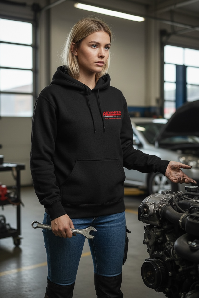Black Heavyweight Hoodie