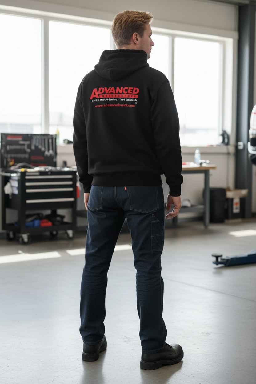 Black Heavyweight Hoodie