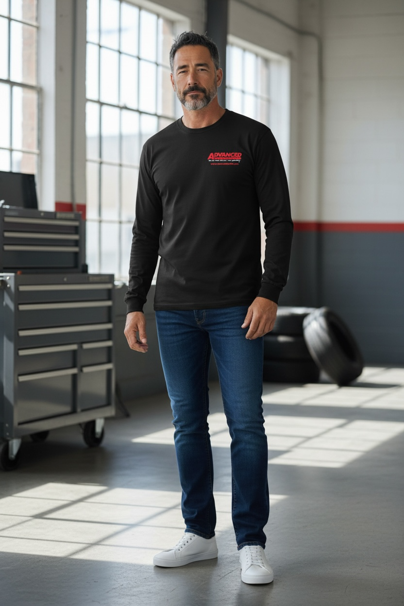 Long Sleeve Polyester Tee