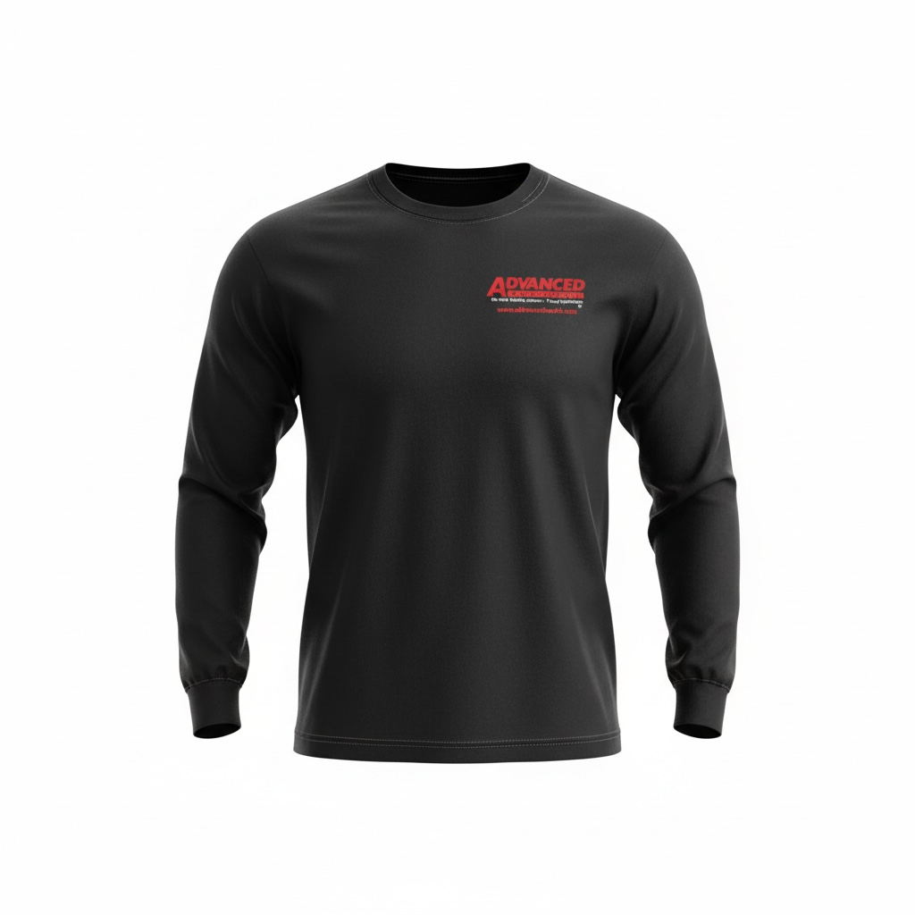 Long Sleeve Polyester Tee