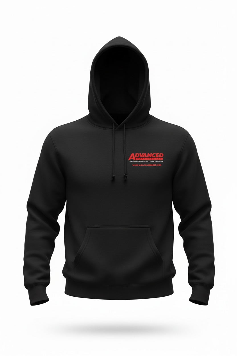 Black Heavyweight Hoodie