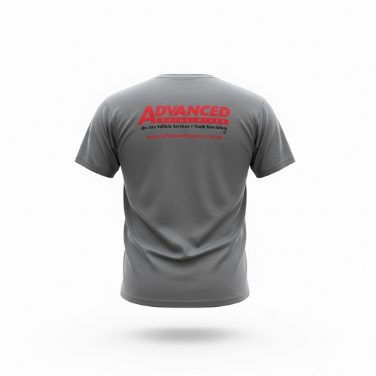 Grey Short Sleeve Performance Tee